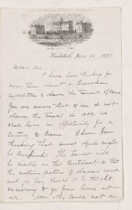 Letter, 30 November 1878