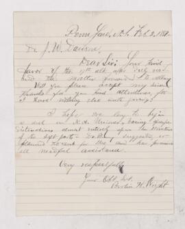 Letter, 2 February 1881