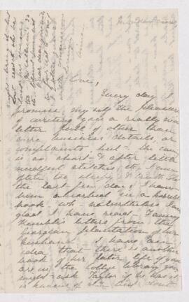 Letter, July 1886