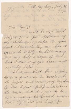 Letter, 21 July 1870