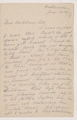 Letter, 20 June 1894
