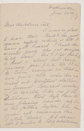 Letter, 20 June 1894