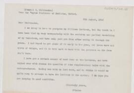 Letter to Russell H. Chittenden, August 5, 1912