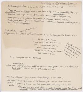 Cushing's notes on "Hell, Heaven and Death" series