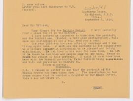 Letter, September 8, 1914