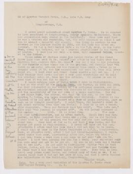 MS of Egerton Yorrick Davis, M.D., late U.S. Army of Caughnawauga, P.Q