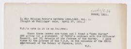 Osler's notes