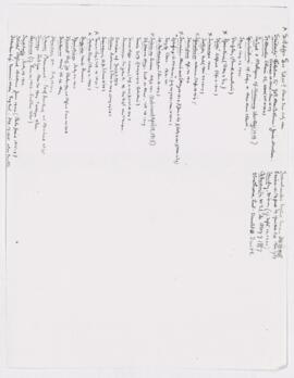 Notes written by Osler entitled "Relation to students"