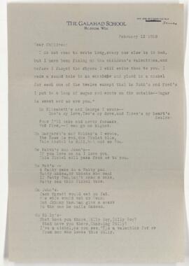 Correspondence from Jean Jefferson Penfield to Wilder Penfield
