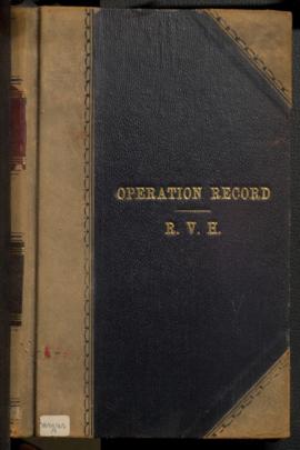 Operation records, 1916-1917