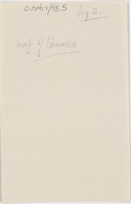 Manuscript notes