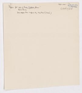Cushing's notes on honorary degrees