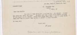 Letter to Mrs. John A. Mullin, August 7, 1919