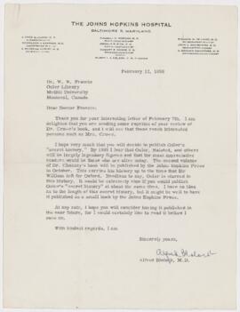 Correspondence, Blalock-Blogg