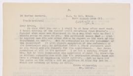 Letter, August 30, 1916