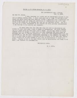 Letter, December 9, 1898