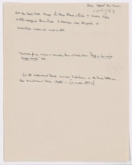 Cushing's notes, Sir Thomas Browne