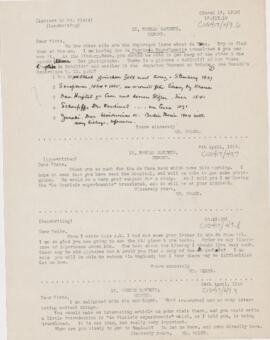 Letter to Henry R. Viets, March 18, 1919
