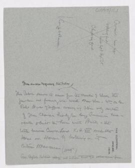 Cushing's notes on "Ewelme"