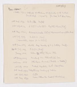 Notes on degrees