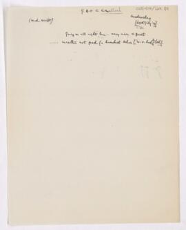 Letter to Thomas Archibald Malloch, July 28, 1919