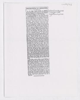 Article from the "Oxford Times"