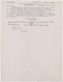 Letter to Henry Vining Ogden, January 5, 1891