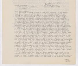 Letter, October 19, 1916