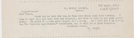 Letter to Henry R. Viets, April 8, 1919