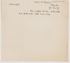 Letter to Thomas Archibald Malloch, November 28