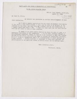 Letter, March 28, 1904