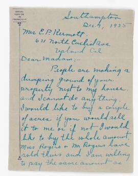 Correspondence from Jean Jefferson Penfield to Wilder Penfield (arranged as bundled)