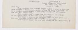 Letter, March 4, 1914