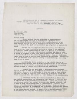 Copy of a letter to Mr. Gill from Dr. Griffith, Montreal