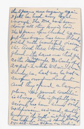 Correspondence from Jean Jefferson Penfield to Wilder Penfield (arranged as bundled)
