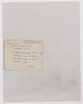 Letter to William Osler, (July 1918 ?)