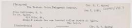 Letter to Henry Vining Ogden, January 7, 1892