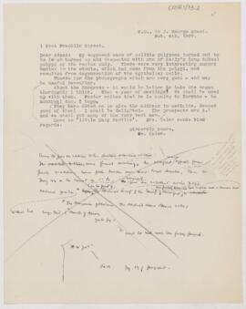 Letter to John George Adami, February 4, 1897