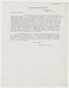 Letter, March 30, 1904