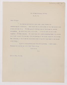 Letter to Henry Barton Jacobs, May 17, 1918