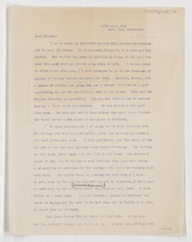 Letter to Henry Barton Jacobs, September 4, 1907