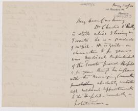 Letter to Harvey Cushing, May 22, 1920