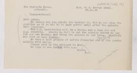 Letter to John George Adami, April 25, 1918