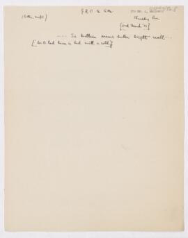 Letter to Thomas Archibald Malloch, March 2, 1916