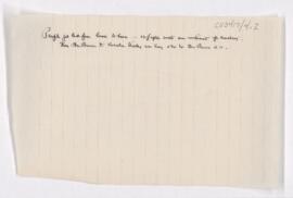 Cushing's notes, Sir Thomas Browne