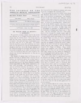 Article extract, July 12, 1919