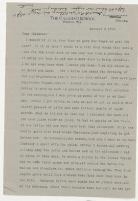 Correspondence from Jean Jefferson Penfield to Wilder Penfield