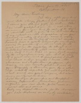Letter to Harvey Cushing, June 15, 1925