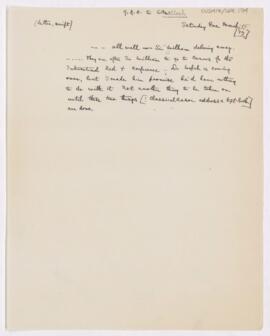 Letter to Thomas Archibald Malloch, March 15, 1919