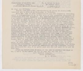 Letter, August 28, 1916
